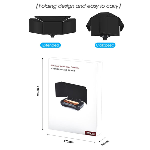 Foldable Sunshade With Screen Bracket For Dji Mavic Drones Other Camera & Photo Accs