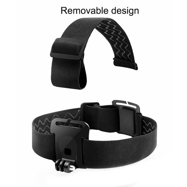 Head Strap With Phone Clamp For Gopro And Action Cameras Straps & Hand Grips