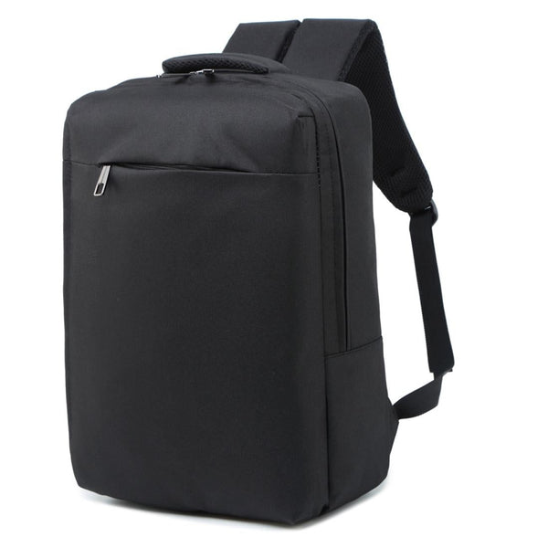 Large Capacity Breathable Casual Notebook Tablet Backpack Black Laptop Cases & Bags