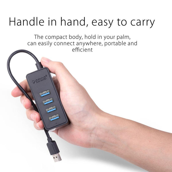 4 Port Usb 3.0 Desktop Hub With Micro Cable Usb Cables Hubs & Adapters