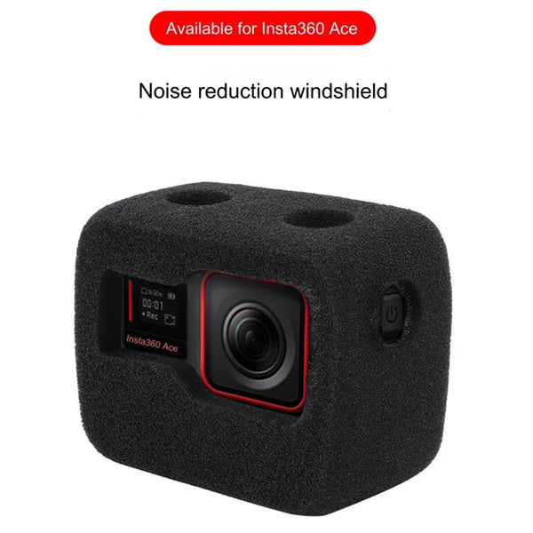 Insta360 Ace Sponge Foam Housing Case For Windshield Audio And Video Accessories Camera Cases Bags & Covers
