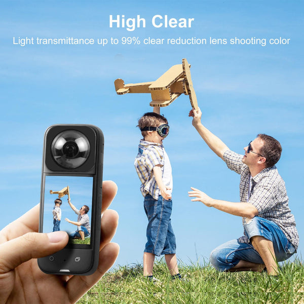 Optical Glass Lens Guard For Insta360 X3 Protective Cover Audio And Video Other Camera & Photo Accs