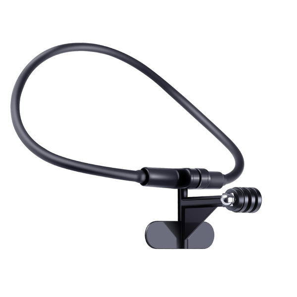 Extended Neck Phone Camera Holder Hands Free Wearable For Audio And Video Use Mounts & Holders