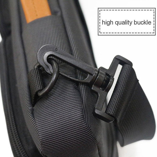 Waterproof Nylon Laptop Handbag With Trolley Strap Fits 13 14 Inch Laptops Black Laptop Cases & Bags