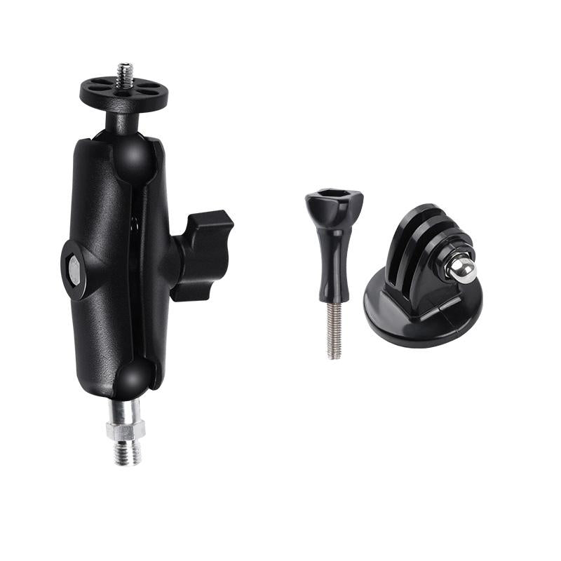 Universal Motorcycle Mount For Action Cameras With Tripod Adapter And Screw 9 Centimetre Bike Camera Holders Mounts