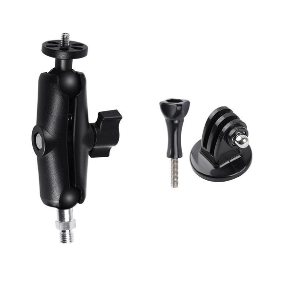 Universal Motorcycle Mount For Action Cameras With Tripod Adapter And Screw 9 Centimetre Bike Camera Holders Mounts