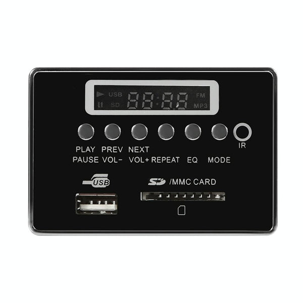 Car Mp3 Player Board With Bluetooth Fm Radio Sd / Usb Aux Remote Black Ipods & Mp3 Players