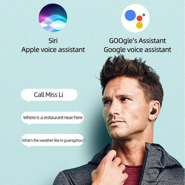 Waterproof Wireless Bluetooth Earphones With Charging Box A6s Earbuds