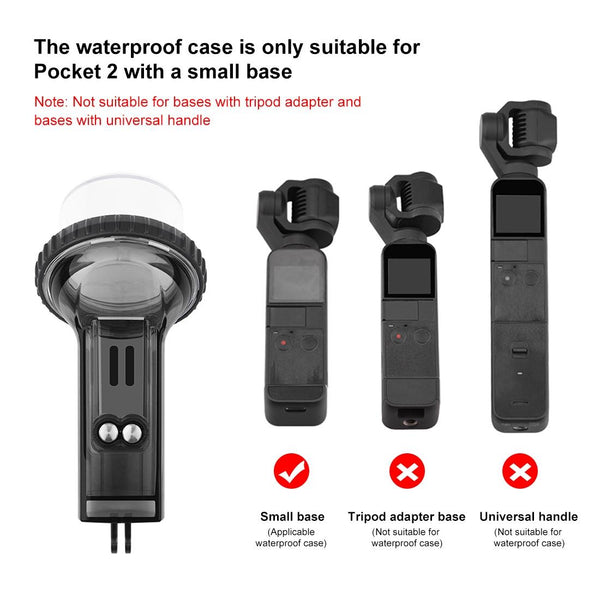 Waterproof Diving Case For Dji Pocket 2 60M Depth Camera Cases Bags & Covers