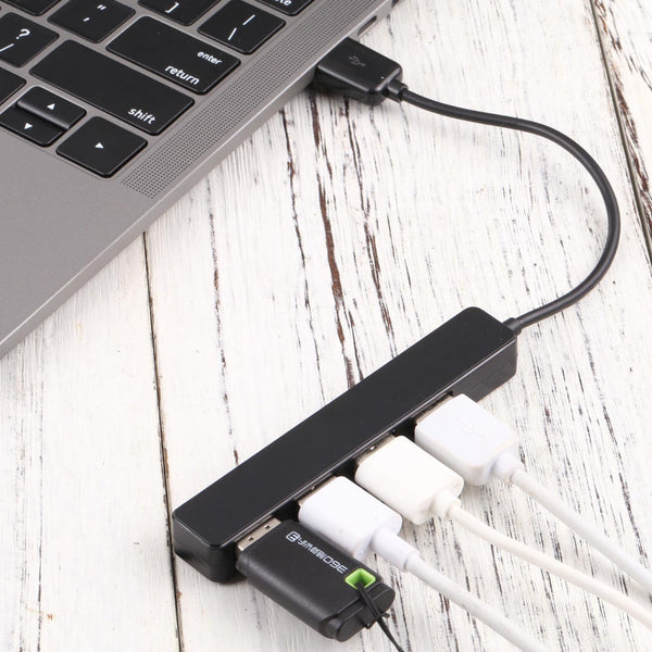 4 In 1 Usb Hub Docking Station Black Usb Cables Hubs & Adapters