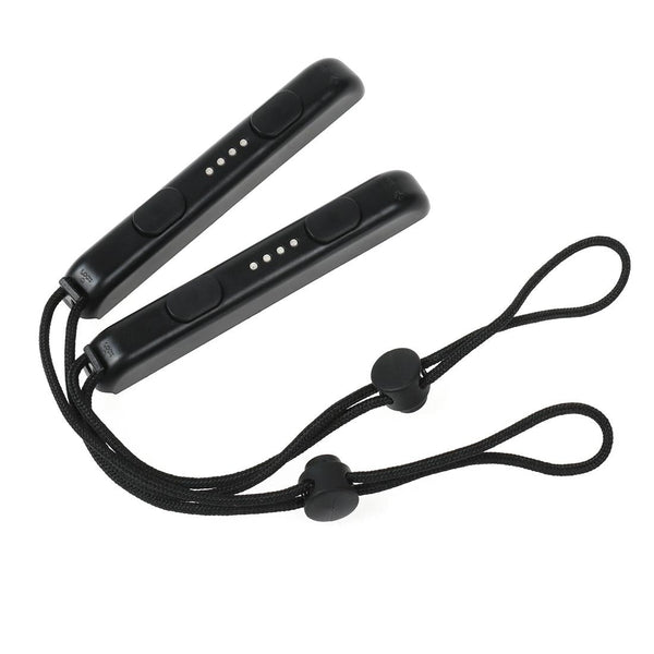 Joy Con Wrist Lanyard Pair For Nintendo Switch Gaming Black Controllers & Attachments