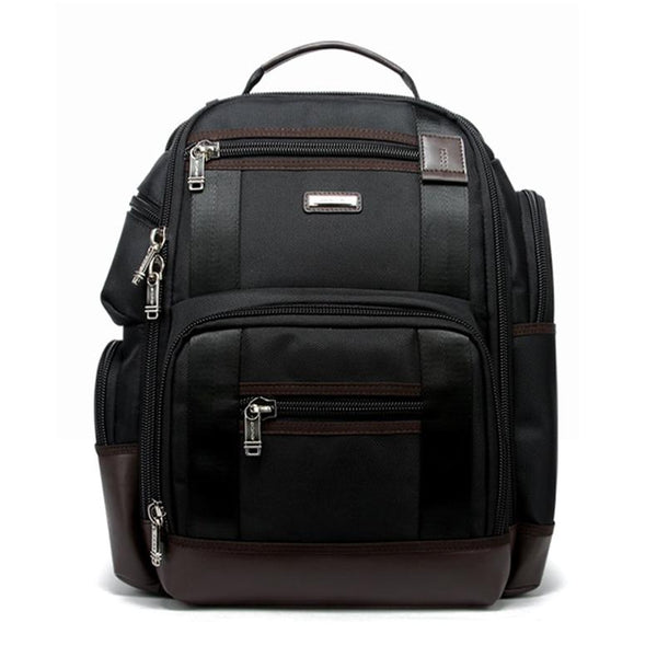 Large Capacity Multi Layer Laptop Backpack With Breathable Design 15.6 Inch Black 35X20x43cm Women Backpacks