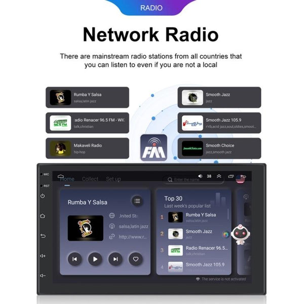10.1 Inch Android 13.0 Carplay Navigation Monitor + Ahd Camera Other Car Video