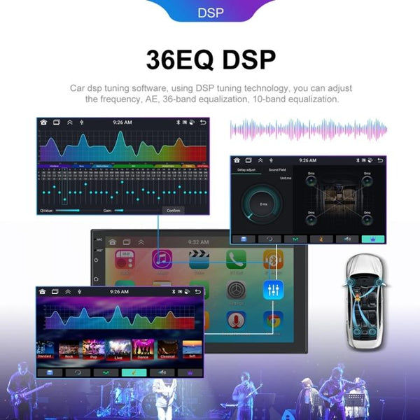 10.1 Inch Android 13.0 Carplay Navigation Monitor + Ahd Camera Other Car Video