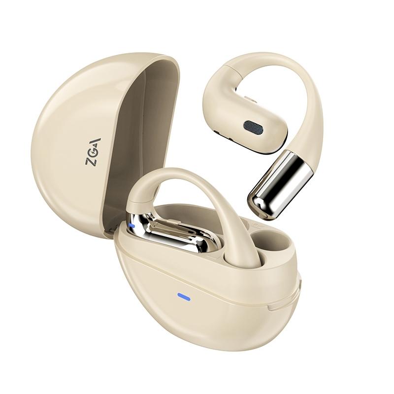 Phantom Open Wireless Bluetooth Earphones Zga Gs13 Beige Earbuds