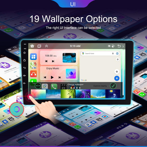 6 + 128G Android Car Bluetooth Player With Navigation Ahd Camera 7 Inch Other Car Video