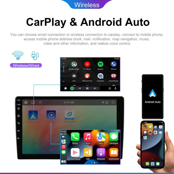6 + 128G Android Car Bluetooth Player With Navigation Ahd Camera 7 Inch Other Car Video