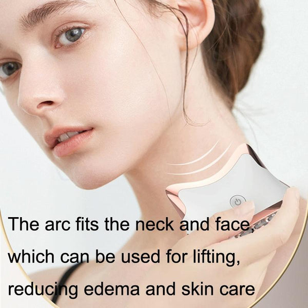 Colour Light Meridian Dredging Massager Sm 2102 White Silver Massagers