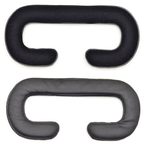 2 Pack Leather Eye Masks For Htc Vive Vr Headset Thin 1.5Cm Controllers & Attachments