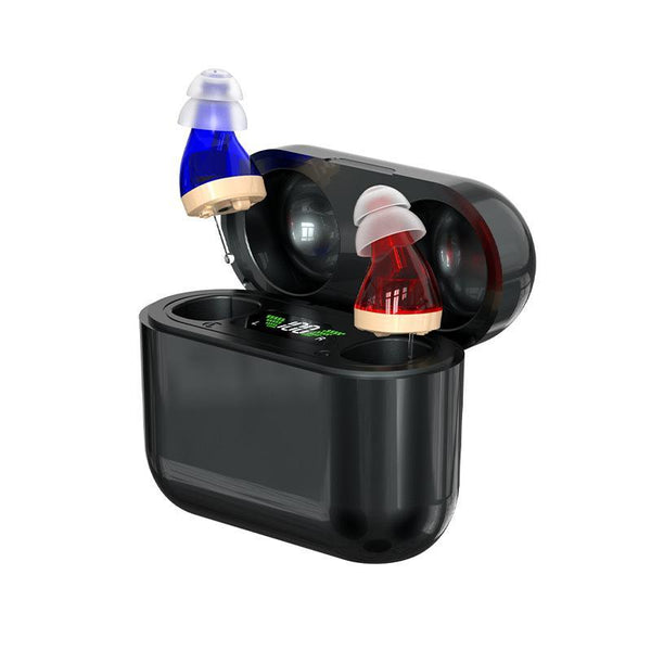 Digital Hearing Aid With Display & Charging Skin Colour Other Health Care