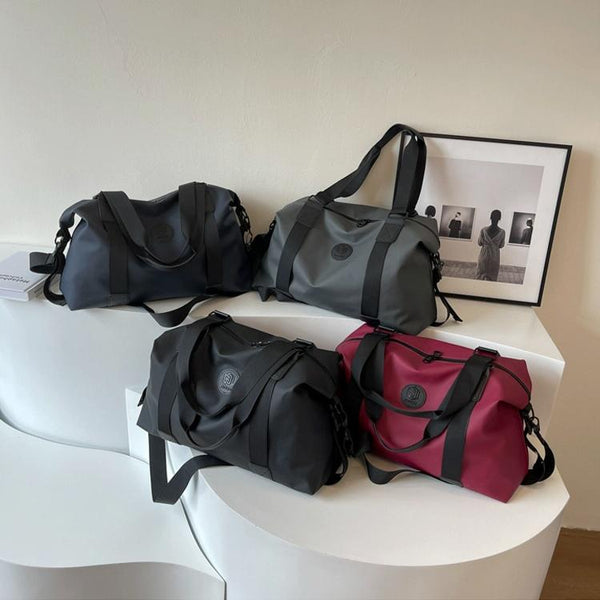 Travel Ready Waterproof Sports Bag For Fitness Blue Gym Bags