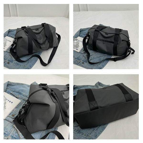 Travel Ready Waterproof Sports Bag For Fitness Blue Gym Bags