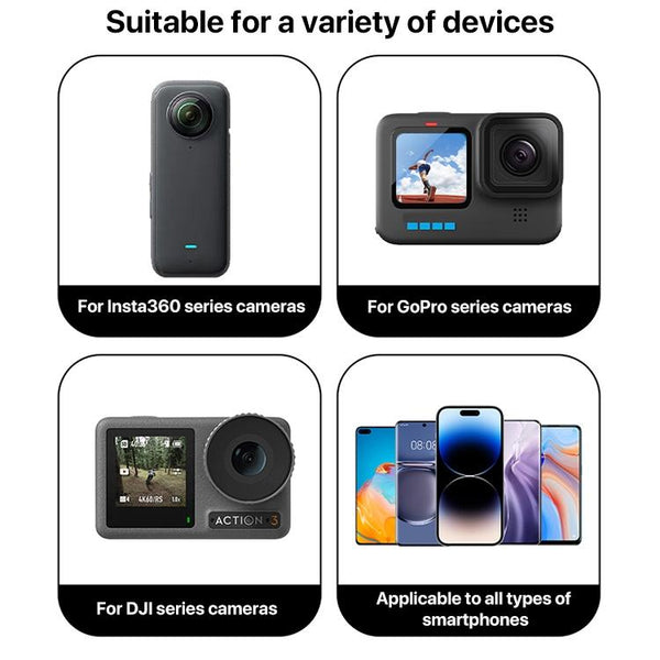 Aluminum Extension Arm With Hollow Grip 20Cm_Red Other Camera & Photo Accs