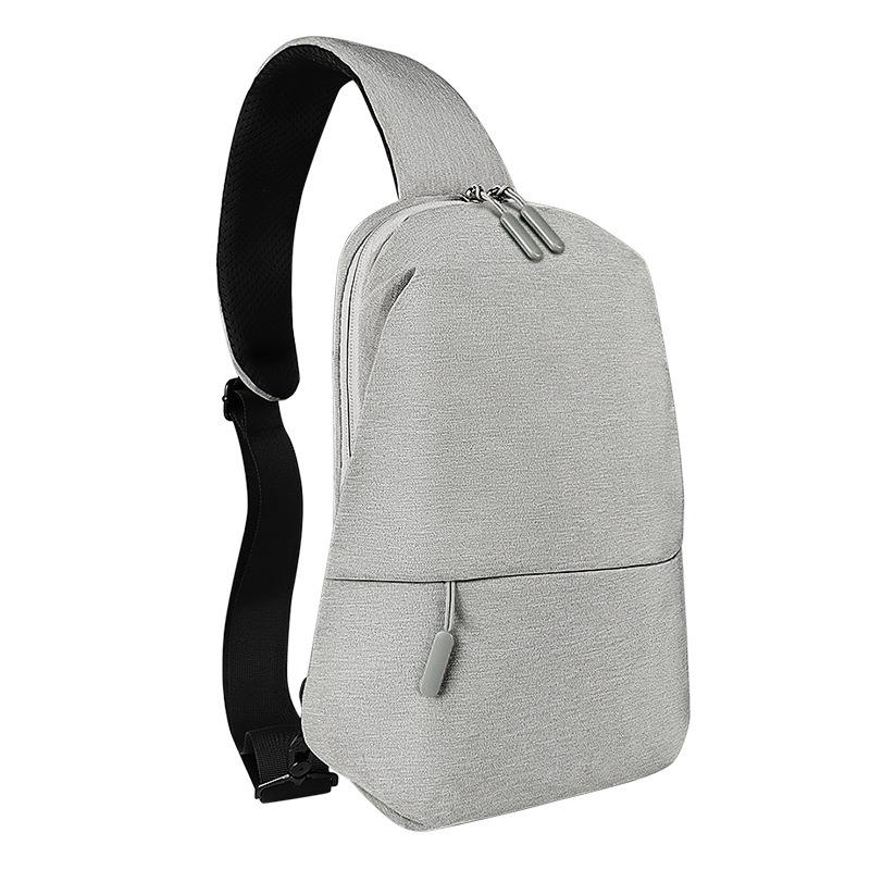 Sports Chest Bag Lightweight & Versatile Elegant Grey Bags
