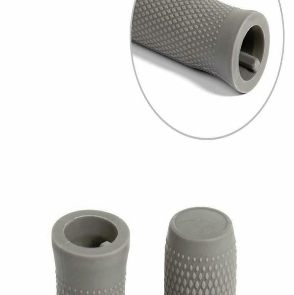 1 X Pair Of Non Slip Silicone Car Handles For Xiaomi Electric Scooter Light Grey Accessories Parts
