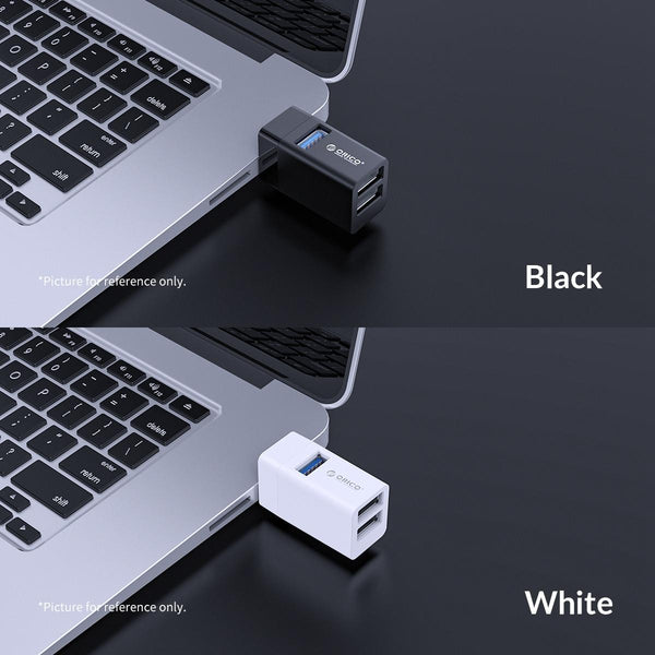 3 In Usb Mini Hub Adapter For Multiple Devices White Usb Cables Hubs & Adapters