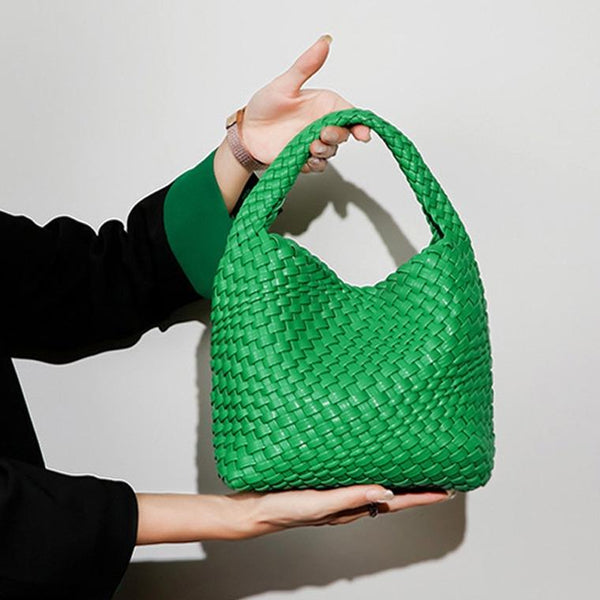 Apricot Hand Woven 2 In 1 Shoulder Bag Brown Bags