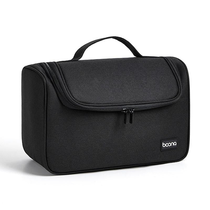 Hair Dryer Storage Bag With Hook Large Capacity Black Hair Dryers