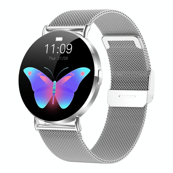 1.32 Inch Colour Screen Smart Watch With Bluetooth Call & Health Monitoring Silver Smart Watches