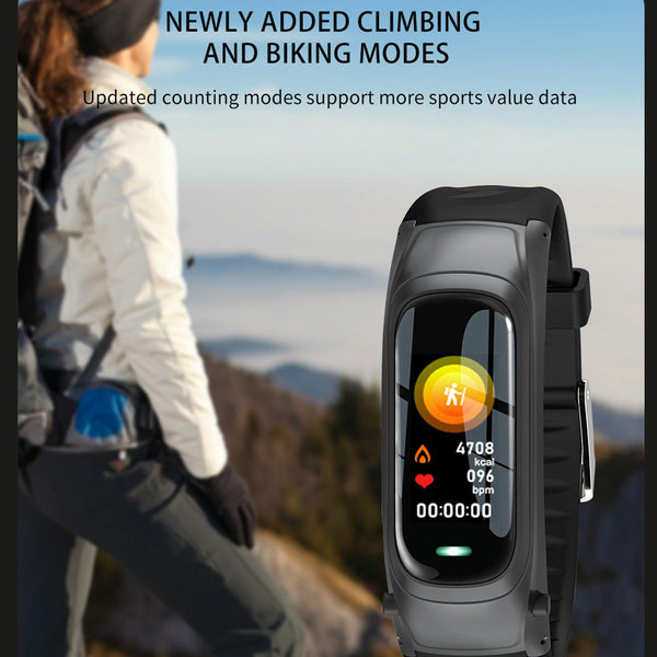 Smart Bracelet With Ai Voice Sleep Heart Rate Monitoring Call Rejection Gold Smart Watches