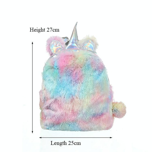Teen Backpack Colourful For Travel Rainbow Backpacks & Bags