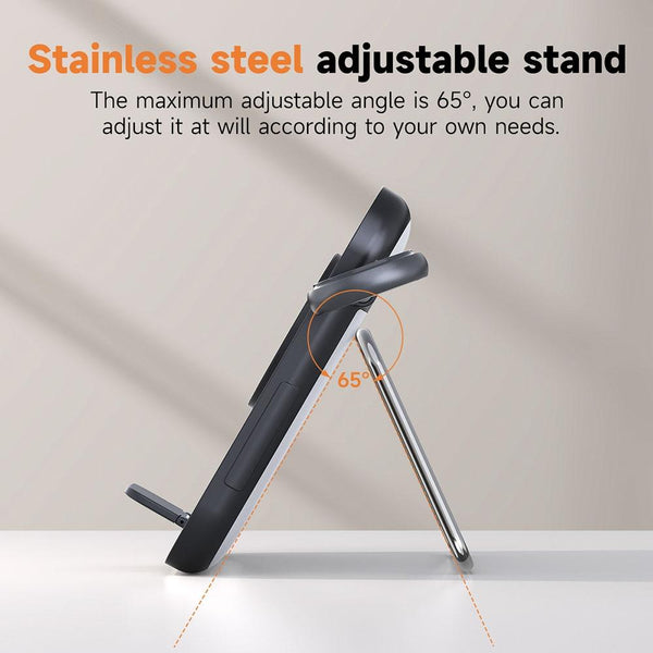 15W 3 In Magnetic Led Makeup Mirror Charger Pink Chargers & Cradles