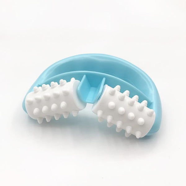 Meridian Massager Compact Roller For Muscle Relief Blue Piece Massagers