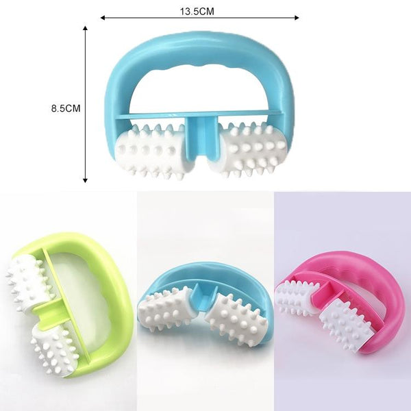 Meridian Massager Compact Roller For Muscle Relief Blue Piece Massagers