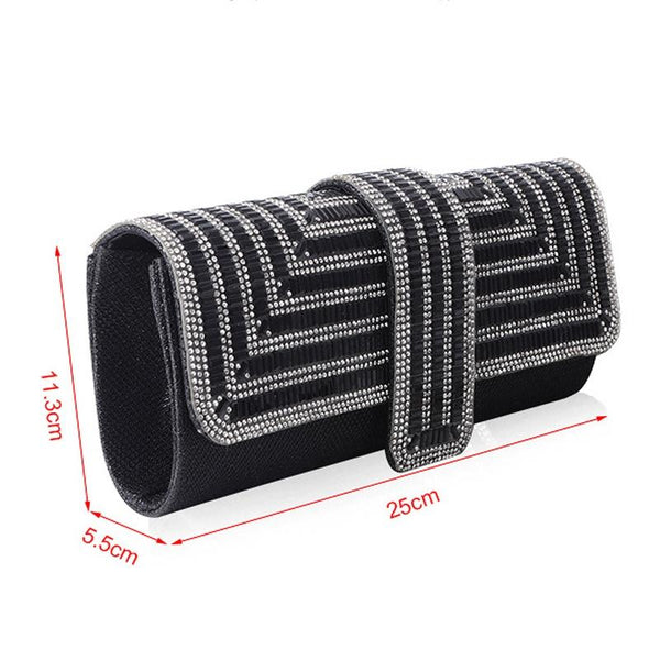 Black Shoulder Bag For Ladies Elegant Hand Messenger Women's Bags & Handbags