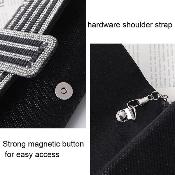 Black Shoulder Bag For Ladies Elegant Hand Messenger Women's Bags & Handbags