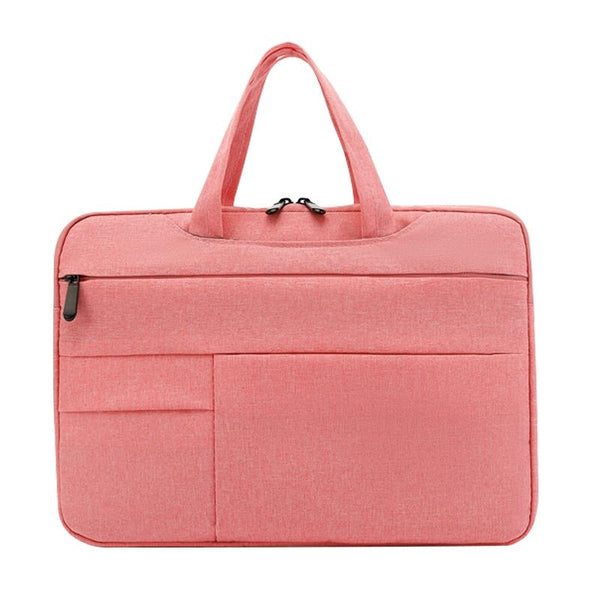 Waterproof Laptop Handbag For 12 13 Inch Devices Oxford Cloth Pink Laptop Cases & Bags