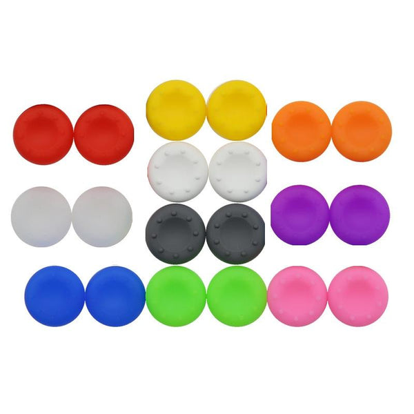 20 Silicone Gamepad Caps For Ps5 / Ps4 Ps3 Xbox One 360 Pro Series Pink Controllers & Attachments