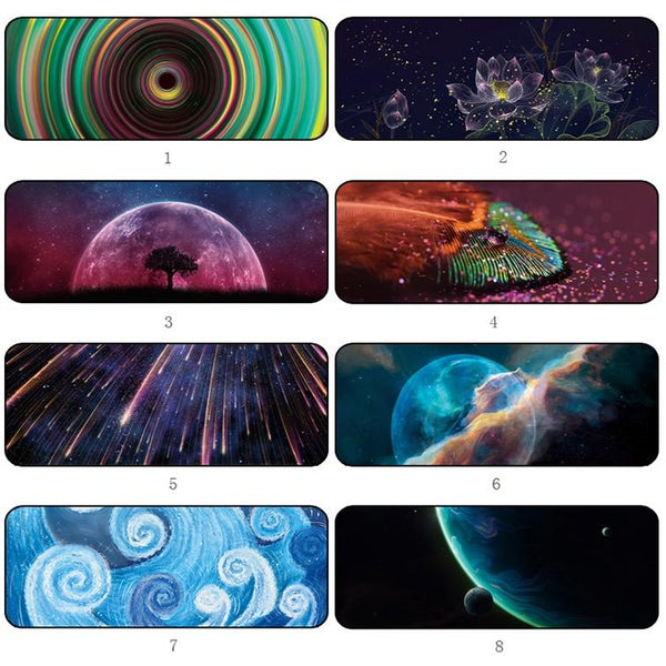 Spacious Mouse Pad For Desk 2 Lotus Mouse Pads & Wrist Rests