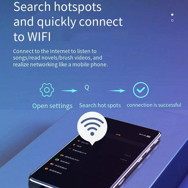 Touch Screen Mini Tablet With Wifi Bluetooth Mp3 / Mp4 Mp5 Tf 0Gb 2G Ddr+16G Flash Ipods & Mp3 Players