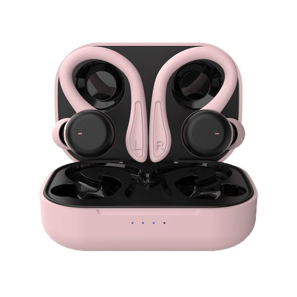 Waterproof T & G T40 Tws Bluetooth Earphones With Charging Box Pink Earbuds