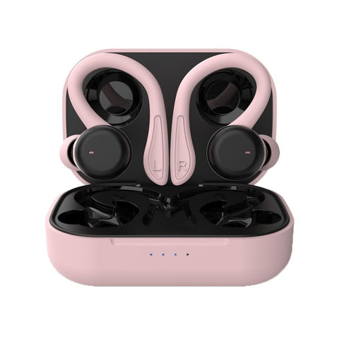 Waterproof T & G T40 Tws Bluetooth Earphones With Charging Box Pink Earbuds