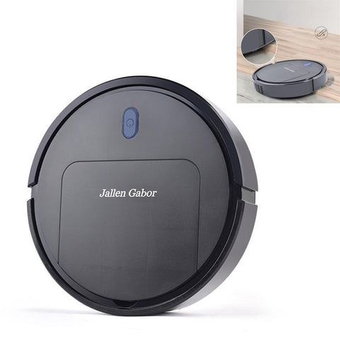 Smart Mini Sweeping Robot Automatic Home Cleaning Black Carpet & Floor Sweepers