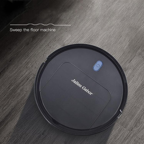 Smart Mini Sweeping Robot Automatic Home Cleaning Black Carpet & Floor Sweepers