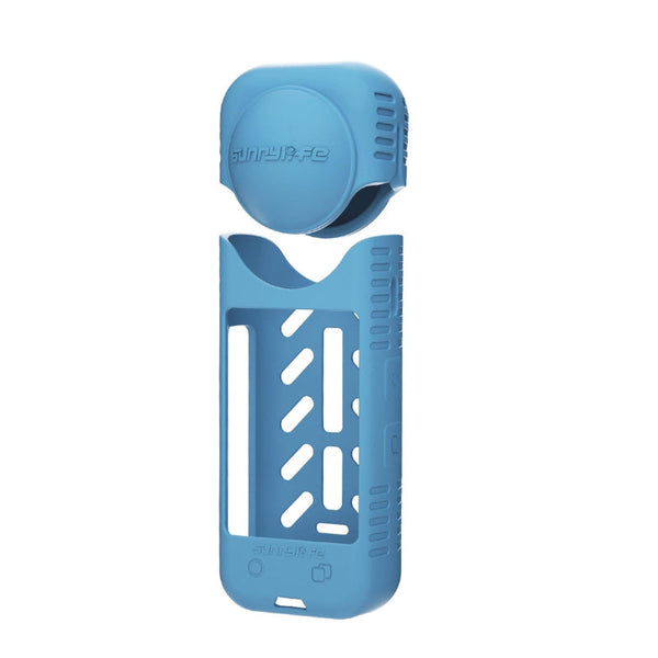 Silicone Shockproof Case And Lens Cover For Insta360 X4 By Blue Cases Covers & Skins