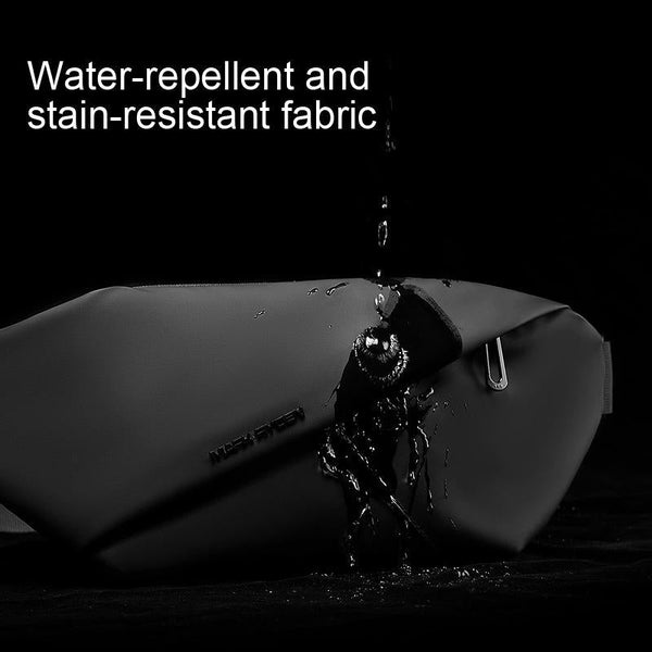 Men Casual Sports Chest Bag Lightweight Shoulder Elite Black 7786 Bags